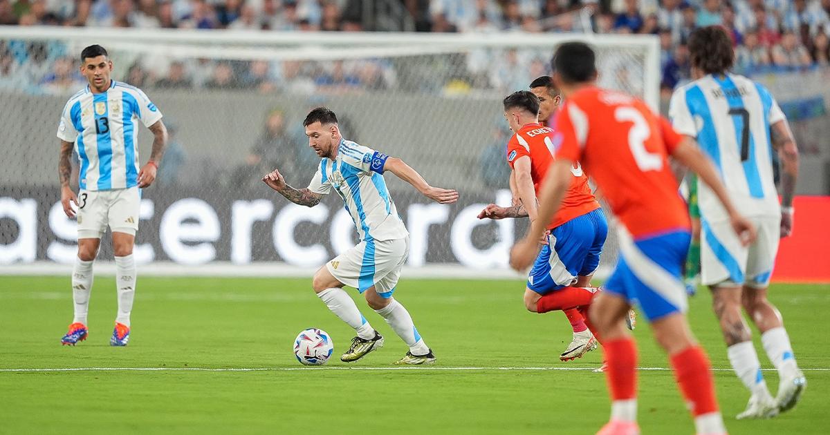 🔴#ENVIVO Chile iguala sin goles ante Argentina por la Copa América