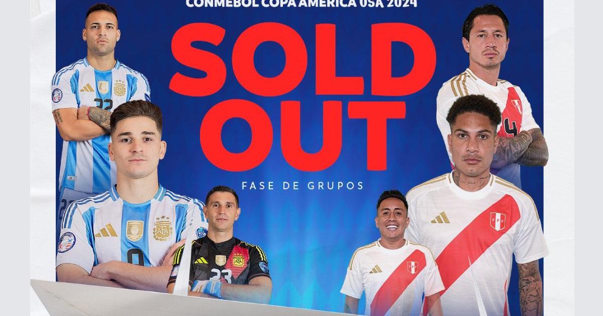 ¡El Perú vs. Argentina se jugará a estadio lleno!