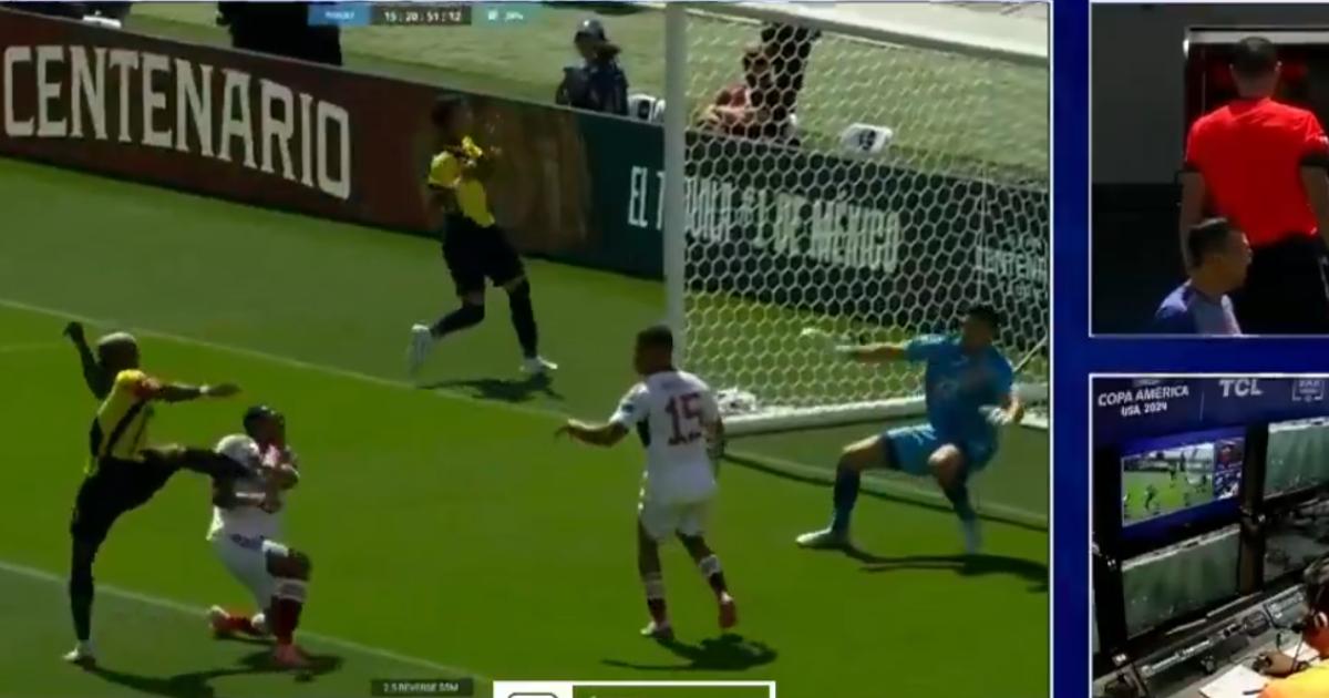 (VIDEO) Enner Valencia fue el primer expulsado en la Copa América
