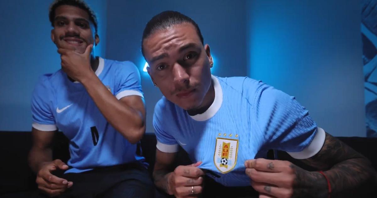 (VIDEO) Uruguay presentó su camiseta para la Copa América 2024