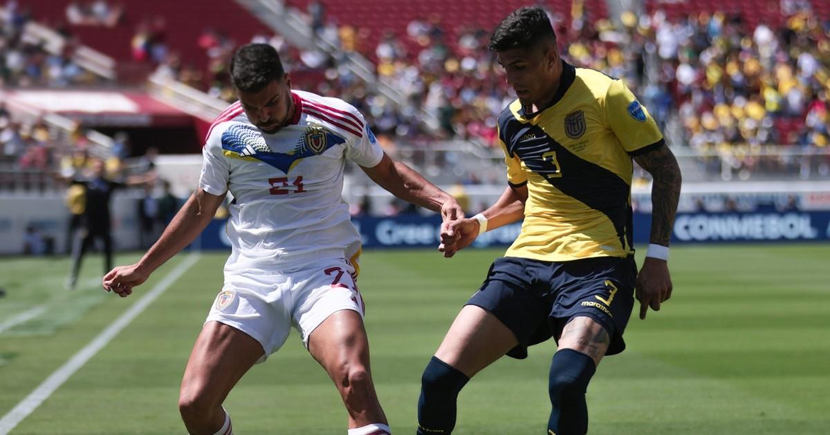 (VIDEO | FOTOS) Venezuela venció a Ecuador por 2-1 en la Copa América