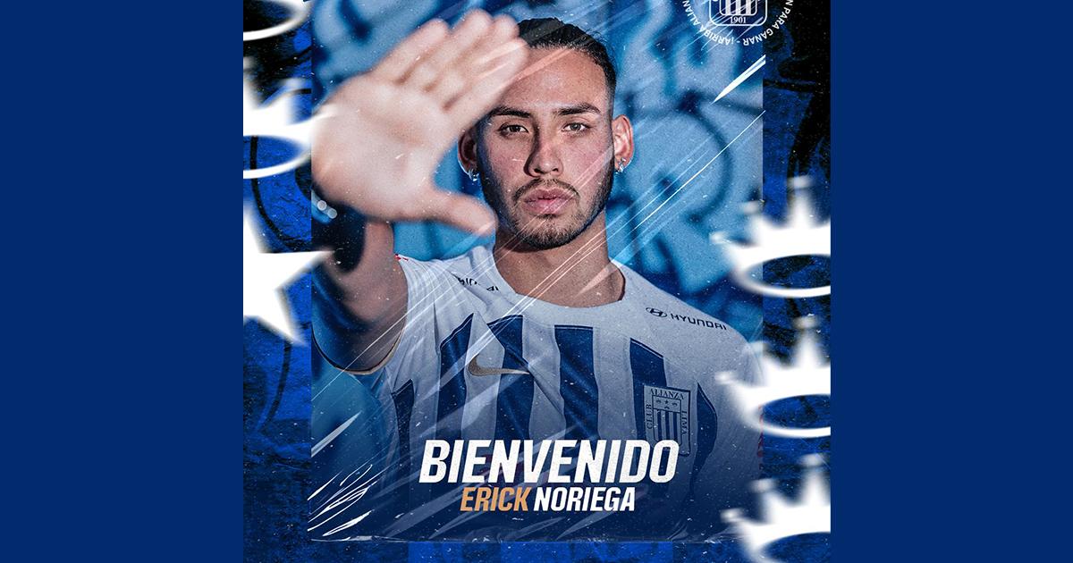 Alianza Lima oficializó el fichaje de Erick Noriega