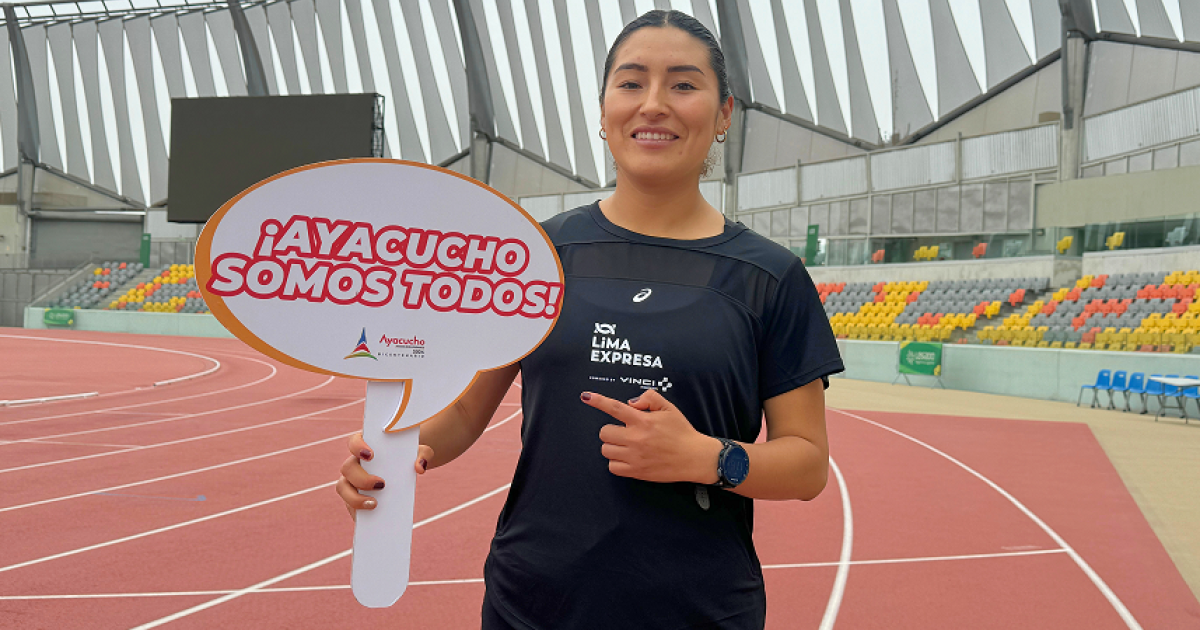 Evelyn Inga: "Es un gran privilegio para Ayacucho realizar los Juegos Bolivarianos"