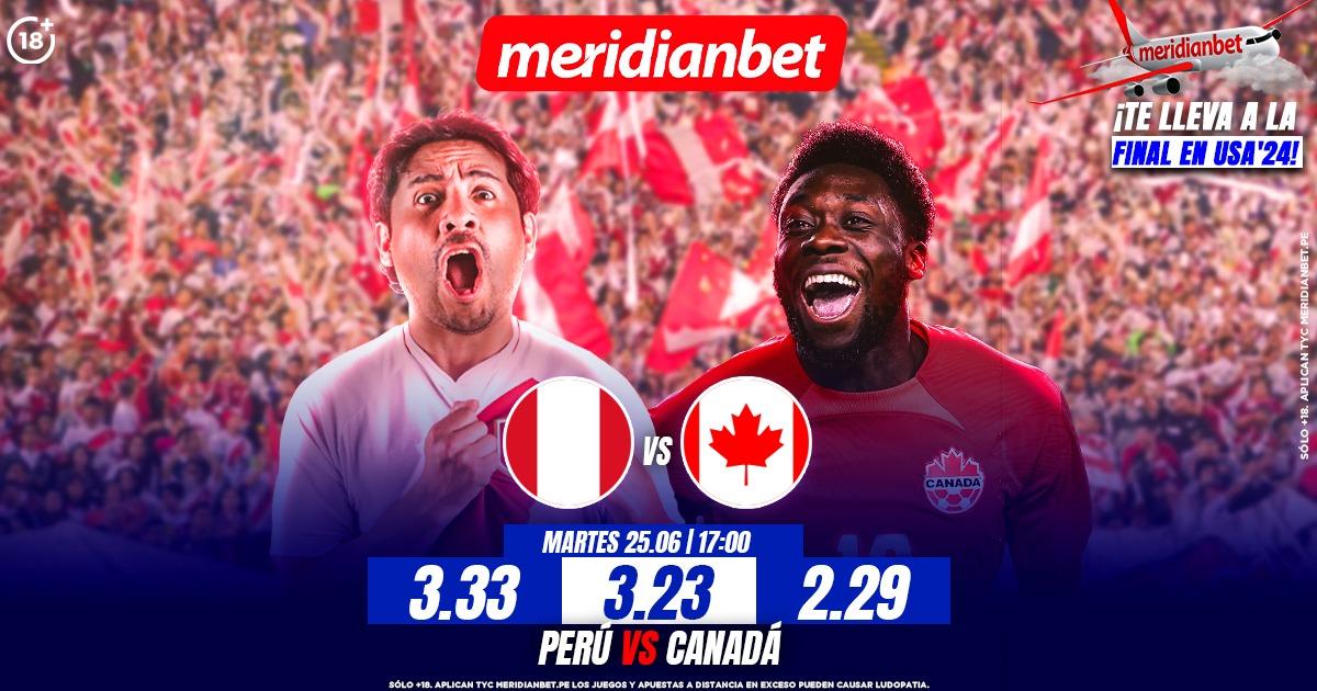 Perú vs Canadá: ¡Apuesta y gana MÁS con estas cuotas!