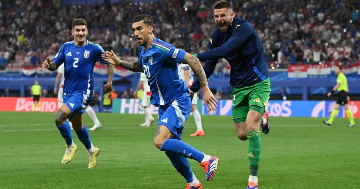 (VIDEO) De manera agónica, Italia avanzó a octavos y dejó casi eliminado a Croacia en la Eurocopa