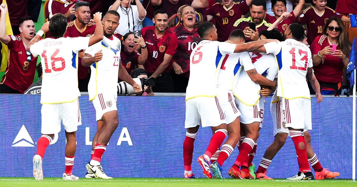(FOTOS) Venezuela goleó a Jamaica y se quedó con el Grupo B de la Copa América