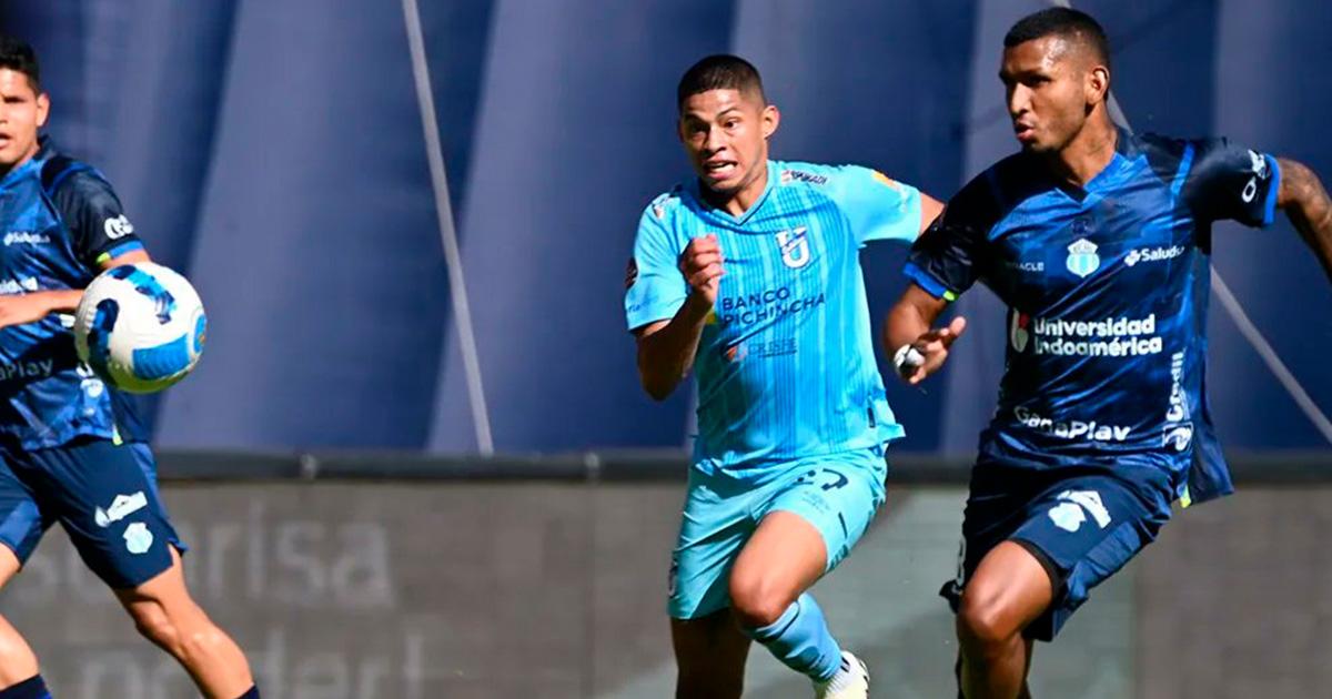 Kevin Quevedo fue titular en la goleada de la Católica frente a Macará