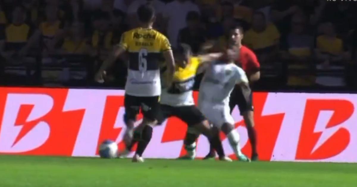 (VIDEO) Trauco se fue expulsado en la derrota de Criciúma frente a Cuiabá