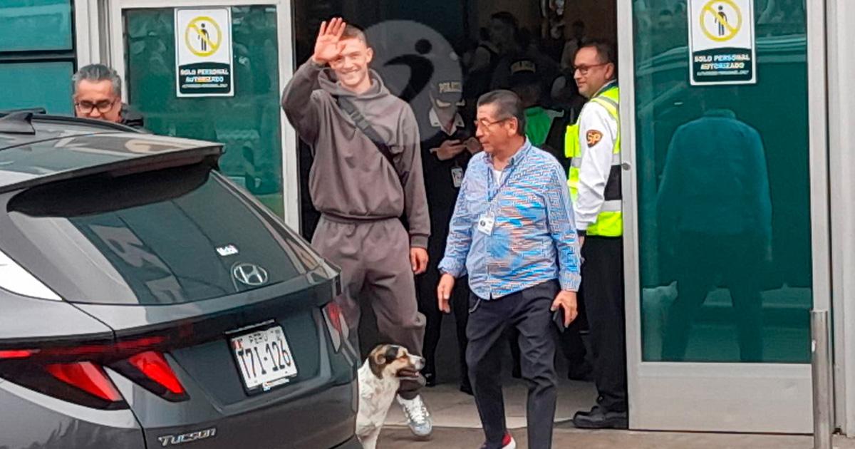 (VIDEO) Oliver Sonne llegó a Perú para sumarse a la selección nacional