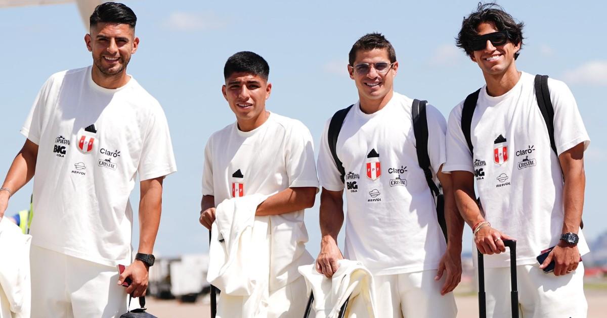 Selección peruana viajó rumbo a Kansas