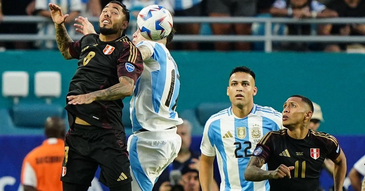 (VIDEO | FOTOS) ELIMINADOS: Perú cayó por 2-0 ante Argentina y quedó fuera de la Copa América