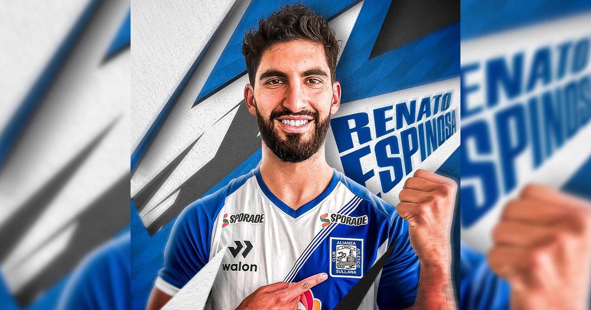 Renato Espinosa es nuevo delantero de Alianza Atlético
