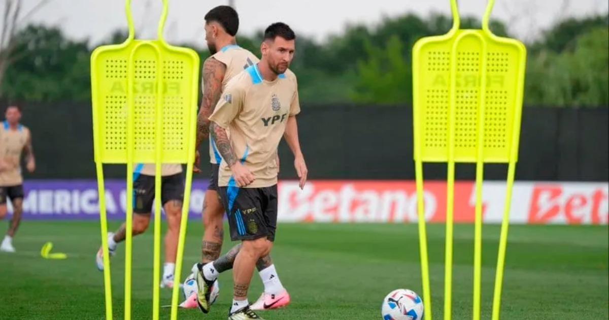 Argentina entrena en Miami pensando en Perú