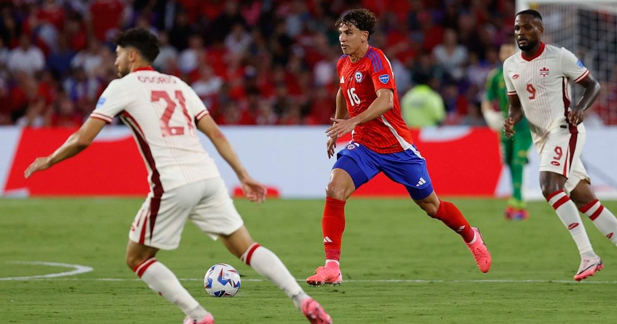 (FOTOS) Canadá empató sin goles con Chile y se metió a cuartos