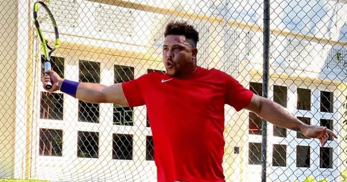 Ronaldo confesó que ama más al tenis que al fútbol