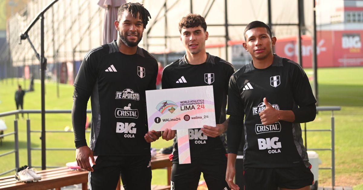 Seleeccionados apoyan apoyan el Mundial de atletismo U20
