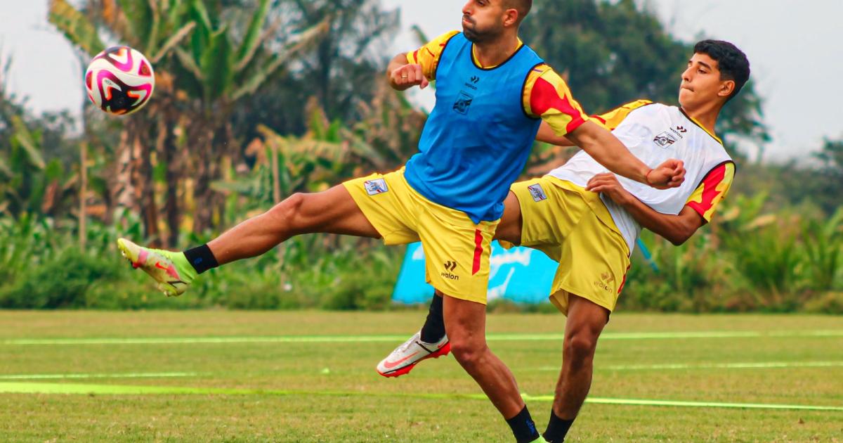 Luis Urruti se sumó a los trabajos de Carlos A. Mannucci de cara al Torneo Clausura