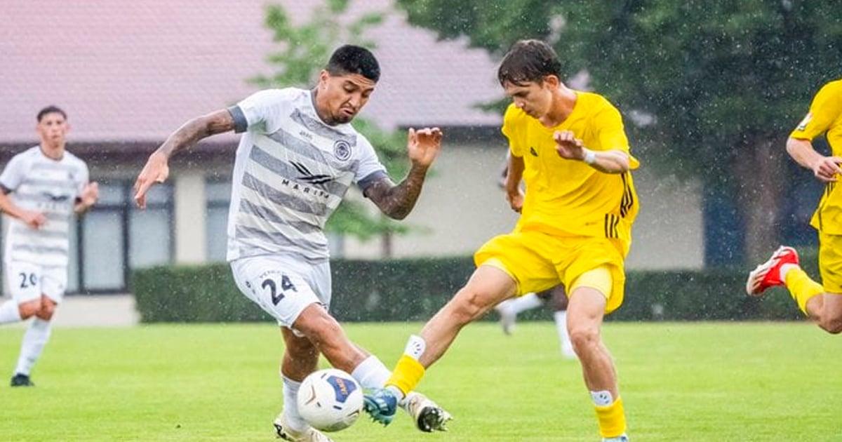 Iberico ingresó en triunfo del Riga FC 2 en torneo de Reservas de Letonia