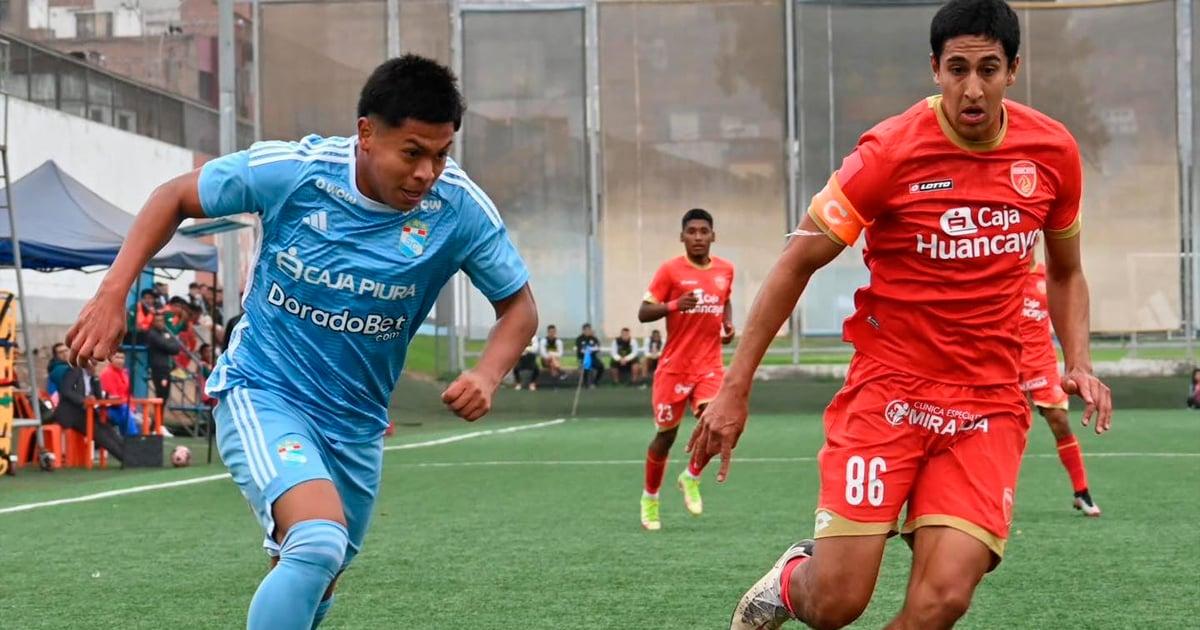 Sport Huancayo goleó 4-1 a Cristal en Reservas
