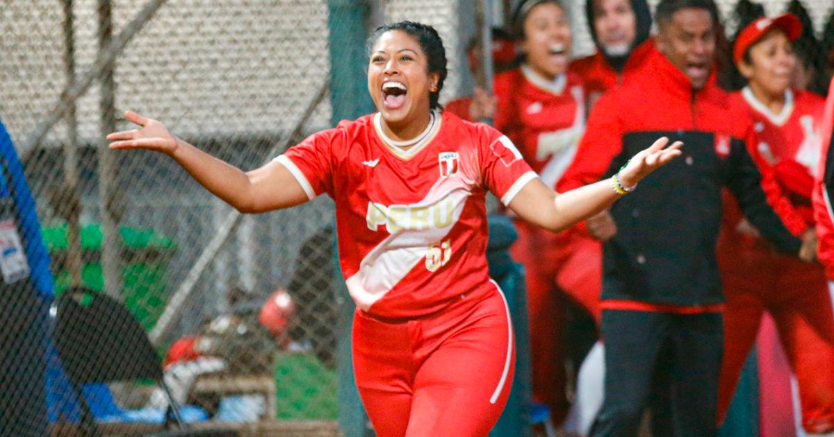 ¡Vamos Perú! Selección peruana venció a Brasil en Sudamericano de softbol femenino
