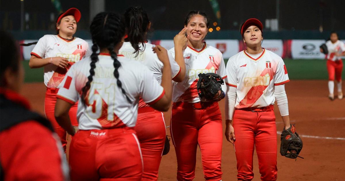 ¡Arriba Perú! Selección venció a Chile en Sudamericano de softbol femenino