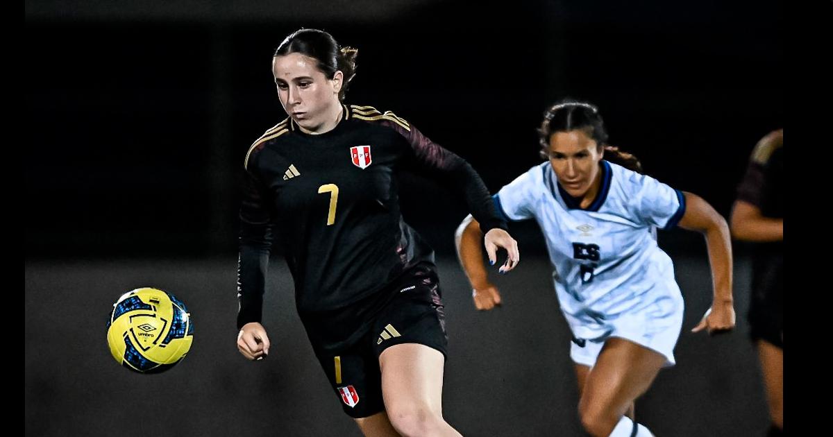 (FOTOS) Perú volvió a caer ante El Salvador en amistoso de fútbol femenino