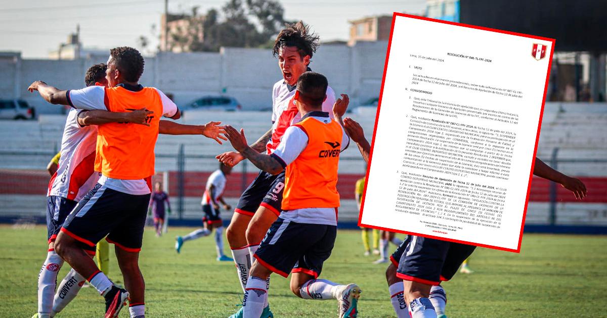 ¡Municipal vive! Club edil tiene luz verde para volver a jugar en Liga 2
