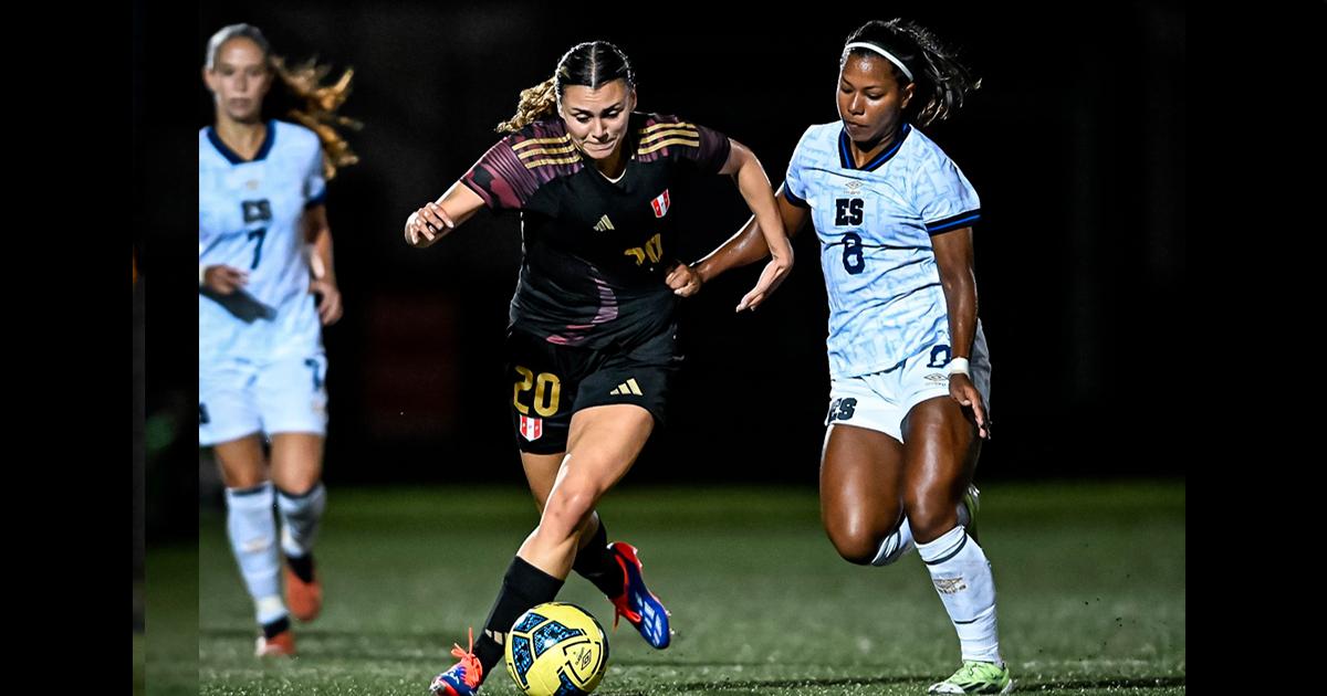 (FOTOS) Perú volvió a caer ante El Salvador en amistoso de fútbol femenino