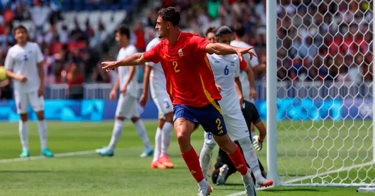 España debutó con triunfo en Juegos Olímpicos París 2024 tras vencer a Uzbekistán