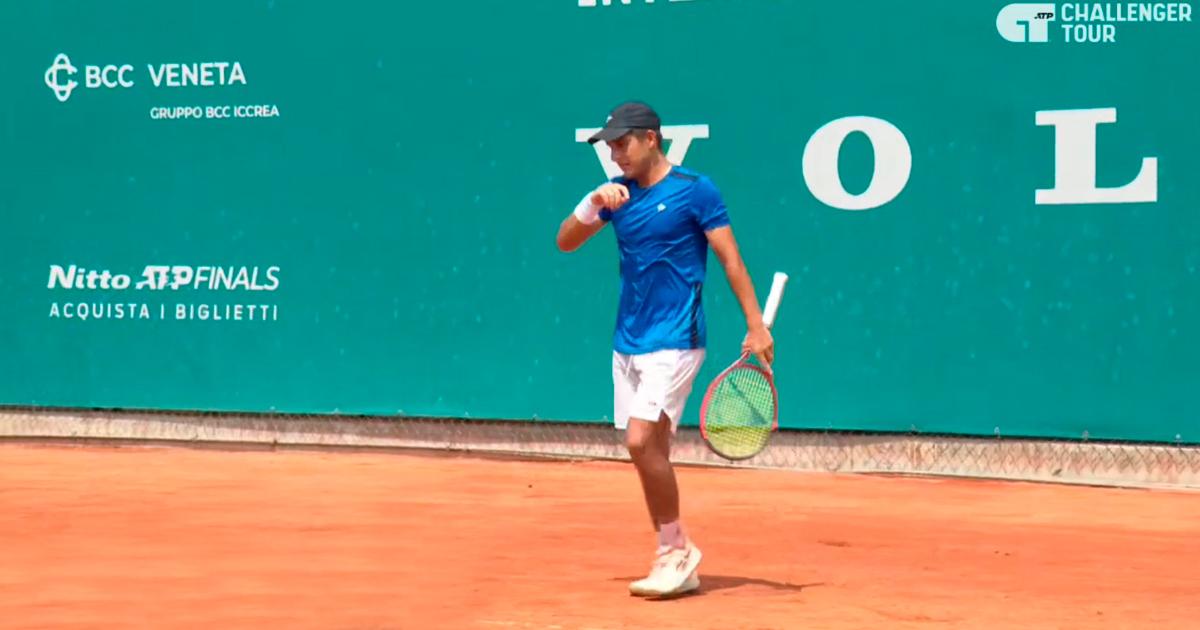 ¡Gonzalo Bueno avanza a cuartos de final en Challenger de Verona!