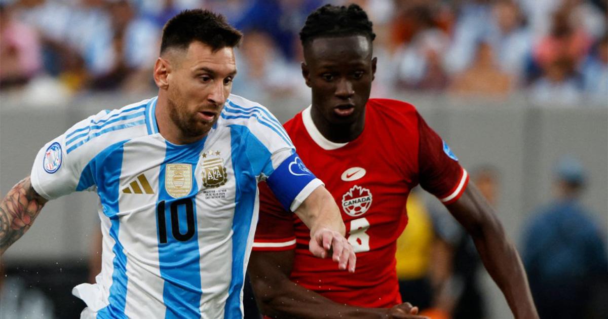 🔴#ENVIVO Argentina iguala sin goles ante Canadá en la semifinal de la Copa América