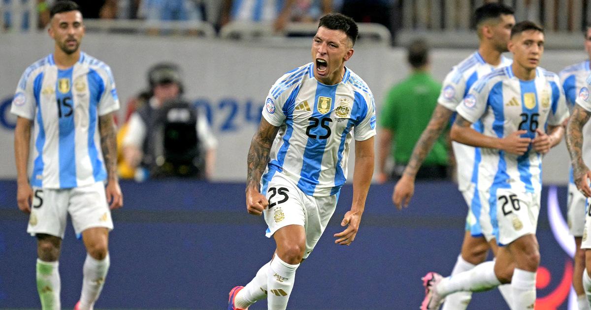 🔴#ENVIVO Argentina vence 1-0 a Ecuador por cuartos de la Copa América