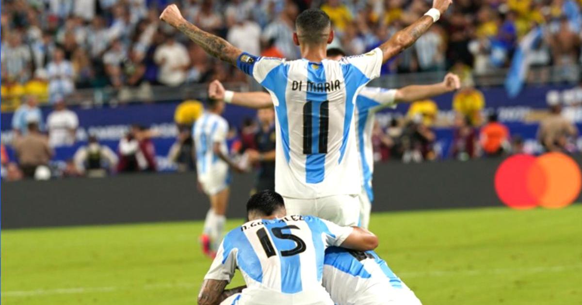 Argentina superó en la prórroga a Colombia y se consagró bicampeón de la Copa América