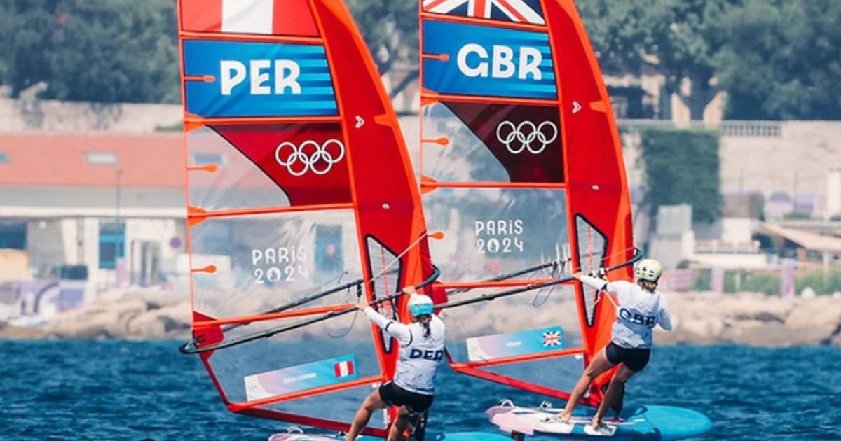 Tras las primeras 7 regatas, María Belén Bazo está cuarta en la general de Windsurf