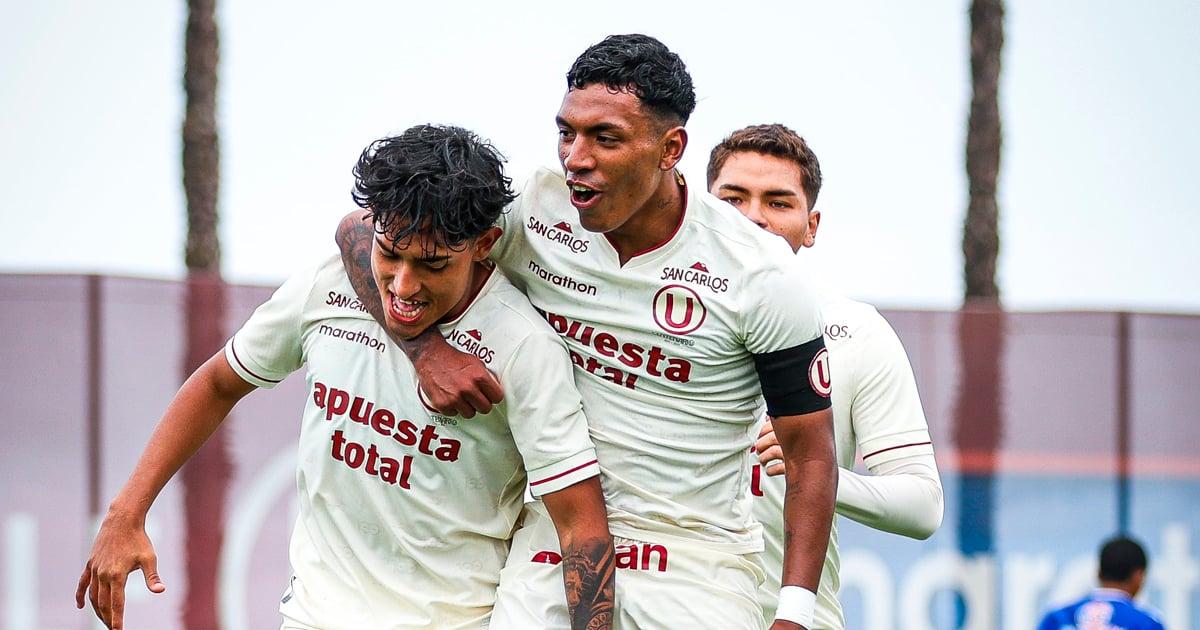 Universitario goleó a Alianza Atlético y sigue como líder de su grupo en Reservas