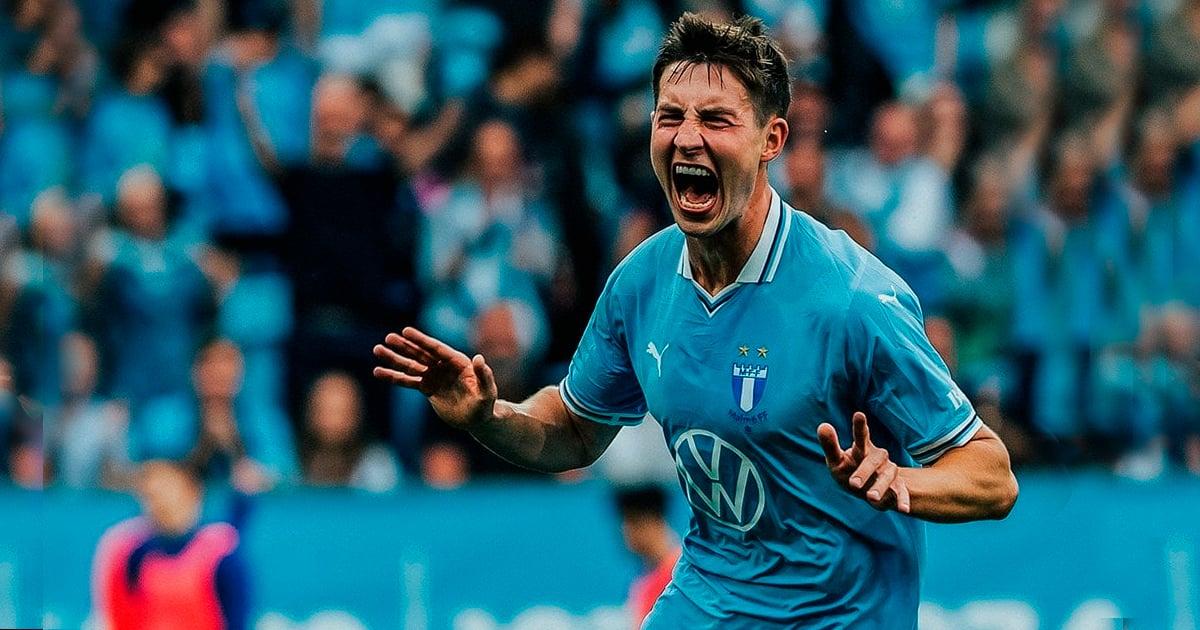 Sergio Peña dio asistencia en buen triunfo del Malmö en fase previa de Champions League