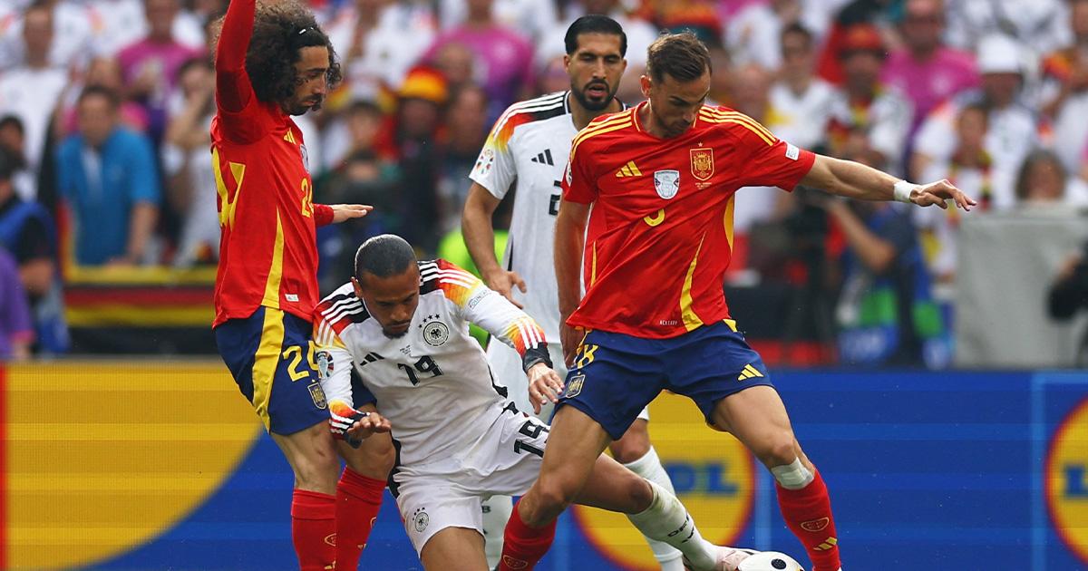 🔴#ENVIVO España iguala sin goles ante Alemania por cuartos de final de la Eurocopa