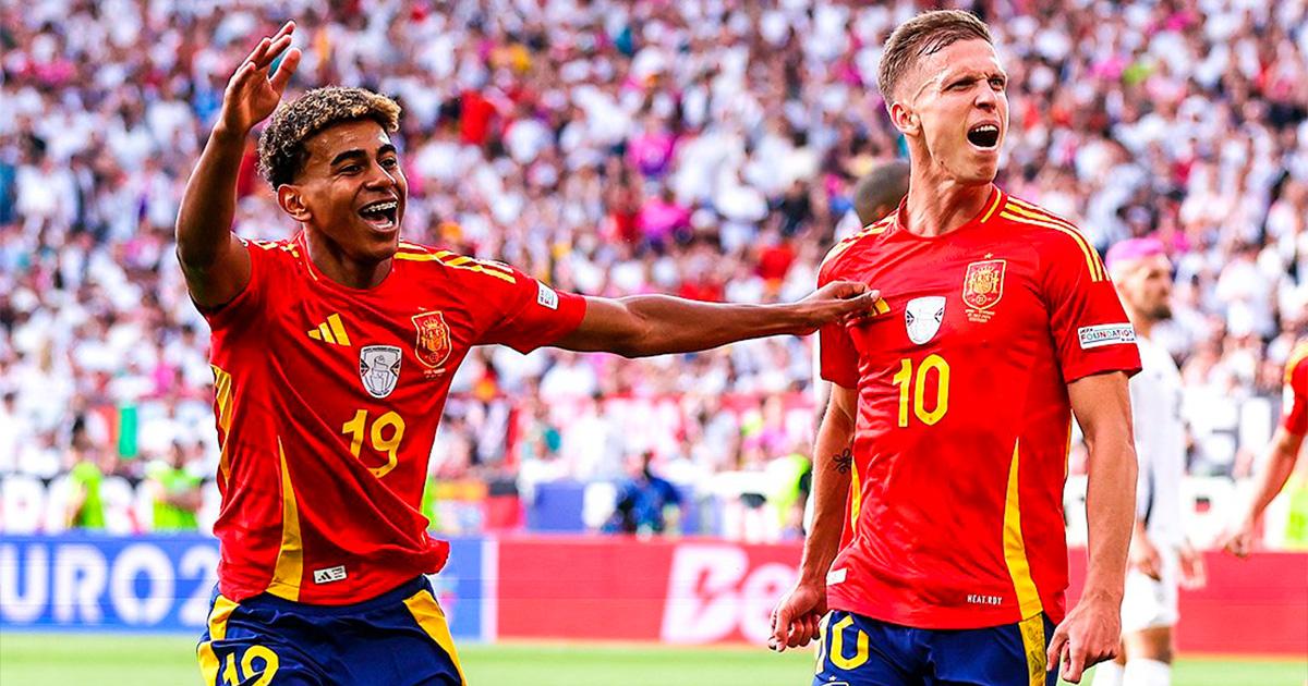 🔴#ENVIVO España vence 1-0 a Alemania por cuartos de la Eurocopa