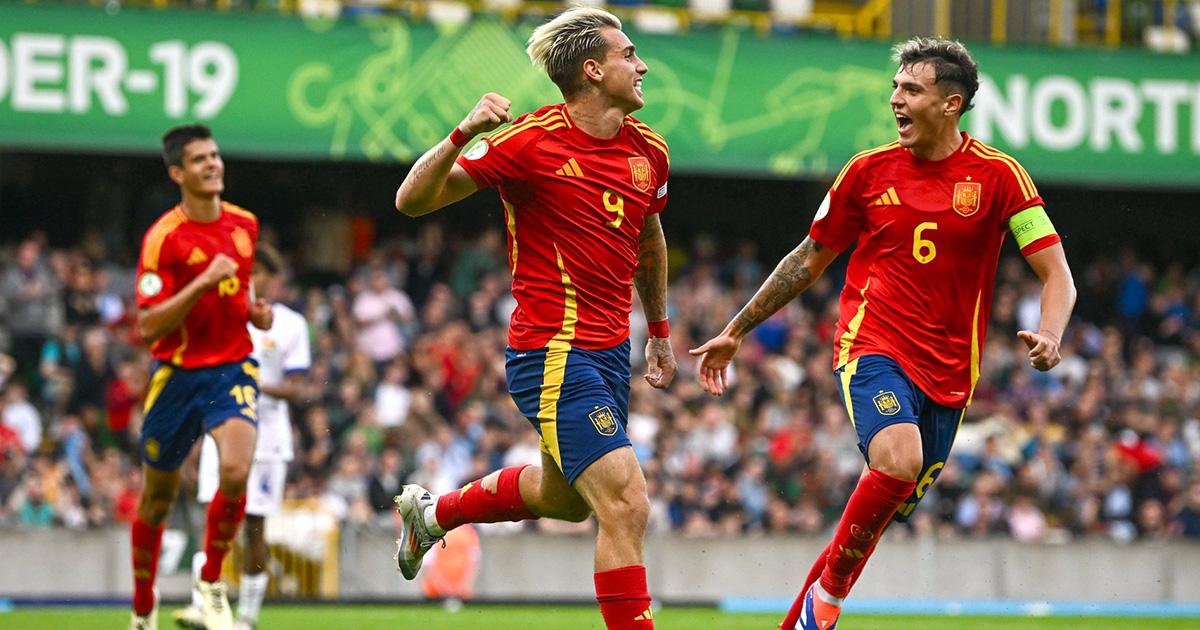 España se coronó campeón del Europeo Sub 19 tras vencer a Francia en la final