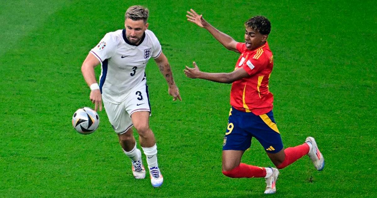 🔴#ENVIVO España iguala sin goles ante Inglaterra en la final de la Eurocopa