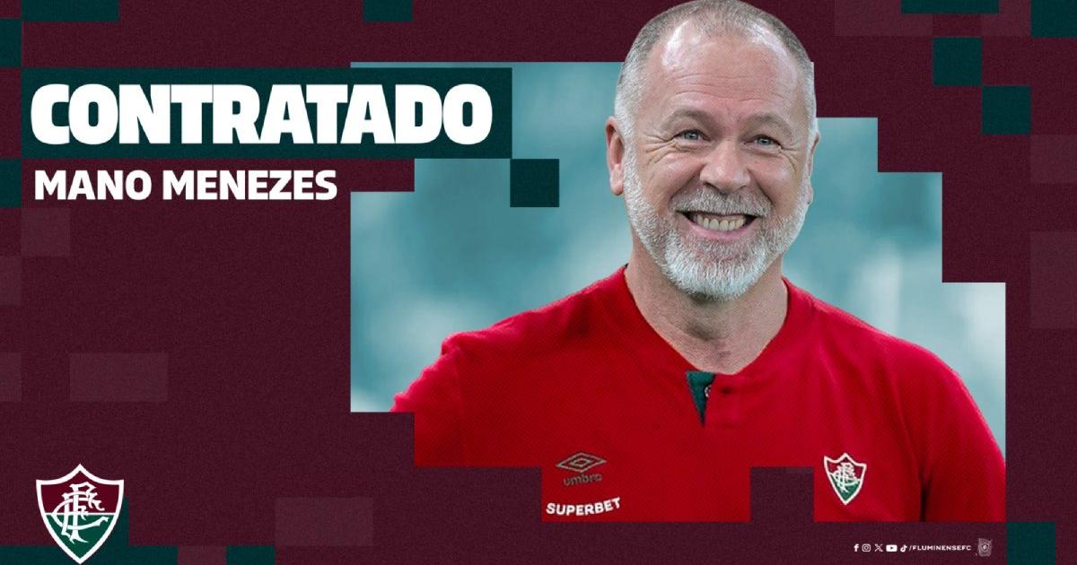 Mano Menezes asumirá el mando del colero Fluminense