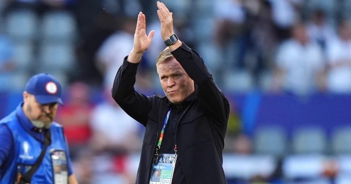 Koeman: "Nuestra aventura tuvo un doloroso final"