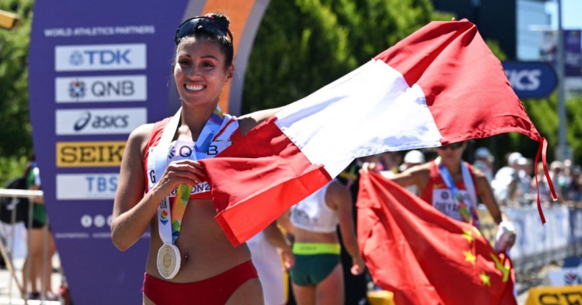 Kimberly García: "Estoy emocionada, y tranquila de llegar a Francia, con ganas de  dar lo mejor en esta competencia"