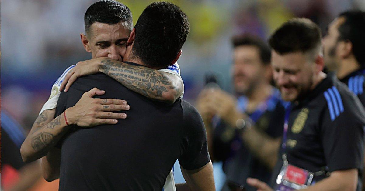 (VIDEO) 'Ángel por siempre': Mira la espectacular despedida de Argentina a Di María