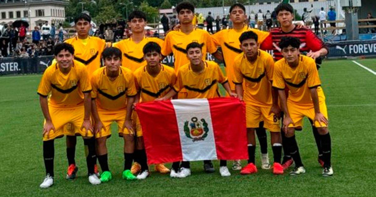Cantolao goleó a equipo inglés en Gothia Cup que se juega en Suecia