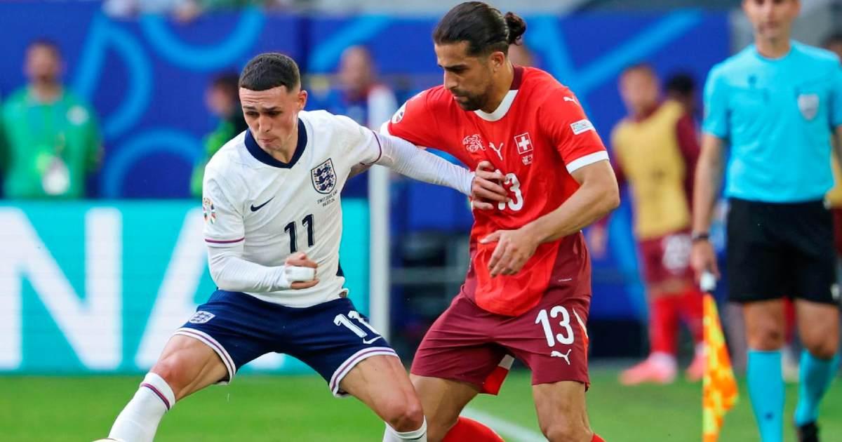 🔴#ENVIVO |Inglaterra empata con Suiza por cuartos de la Eurocopa