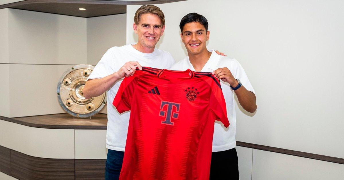 ¡Matteo Pérez Vinlöf renovó con el Bayern Múnich hasta el 2027!