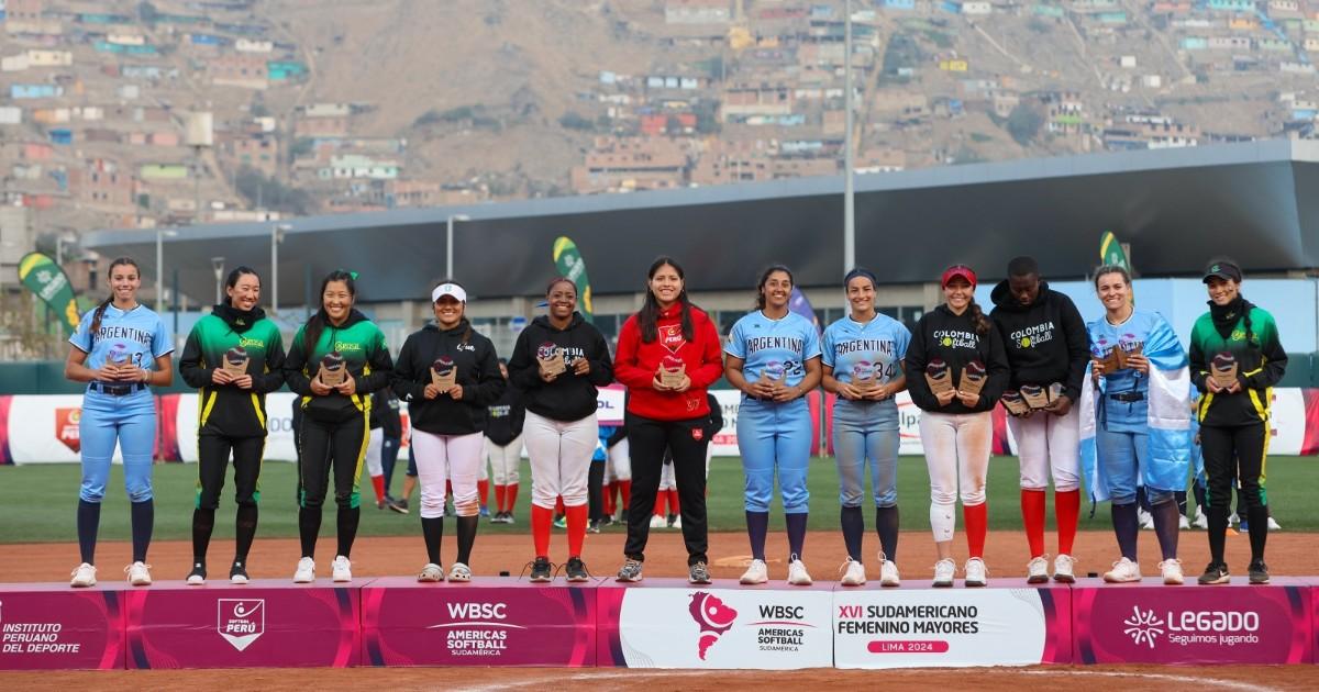 Perú vivió la fiesta del Softbol Sudamericano y Argentina se coronó bicampeona
