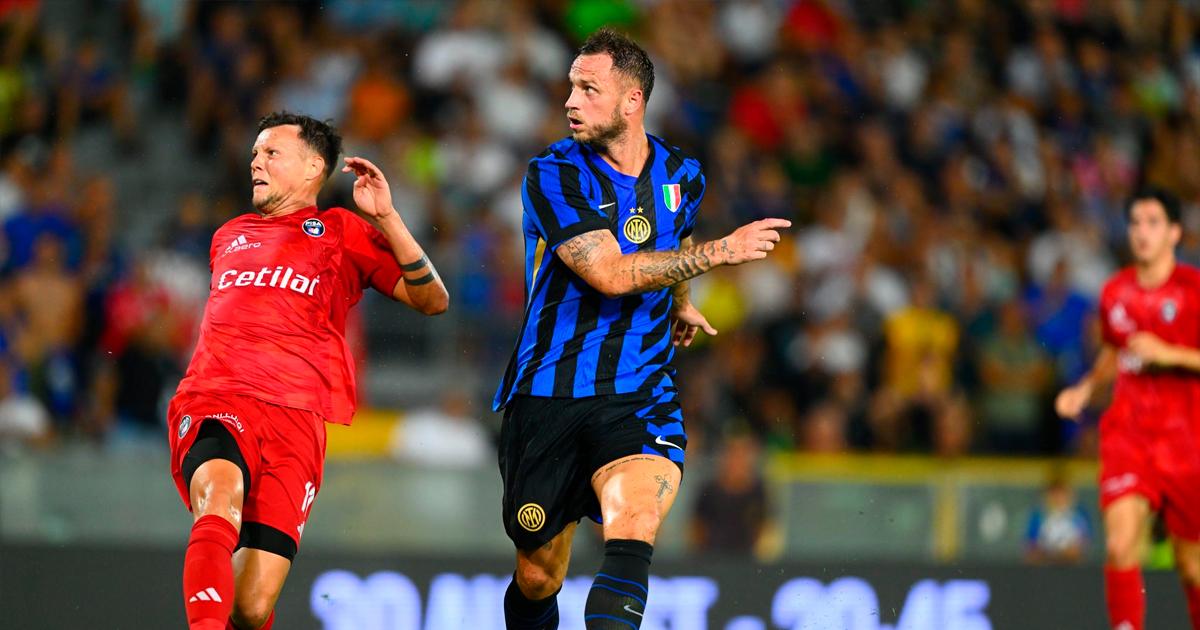 Inter de Milán empató 1-1 con Pisa en partido amistoso
