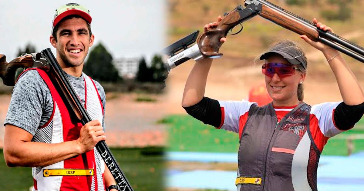 Nicolás Pacheco y Daniella Borda culminaron en la décima tercera posición de la prueba de tiro mixto 